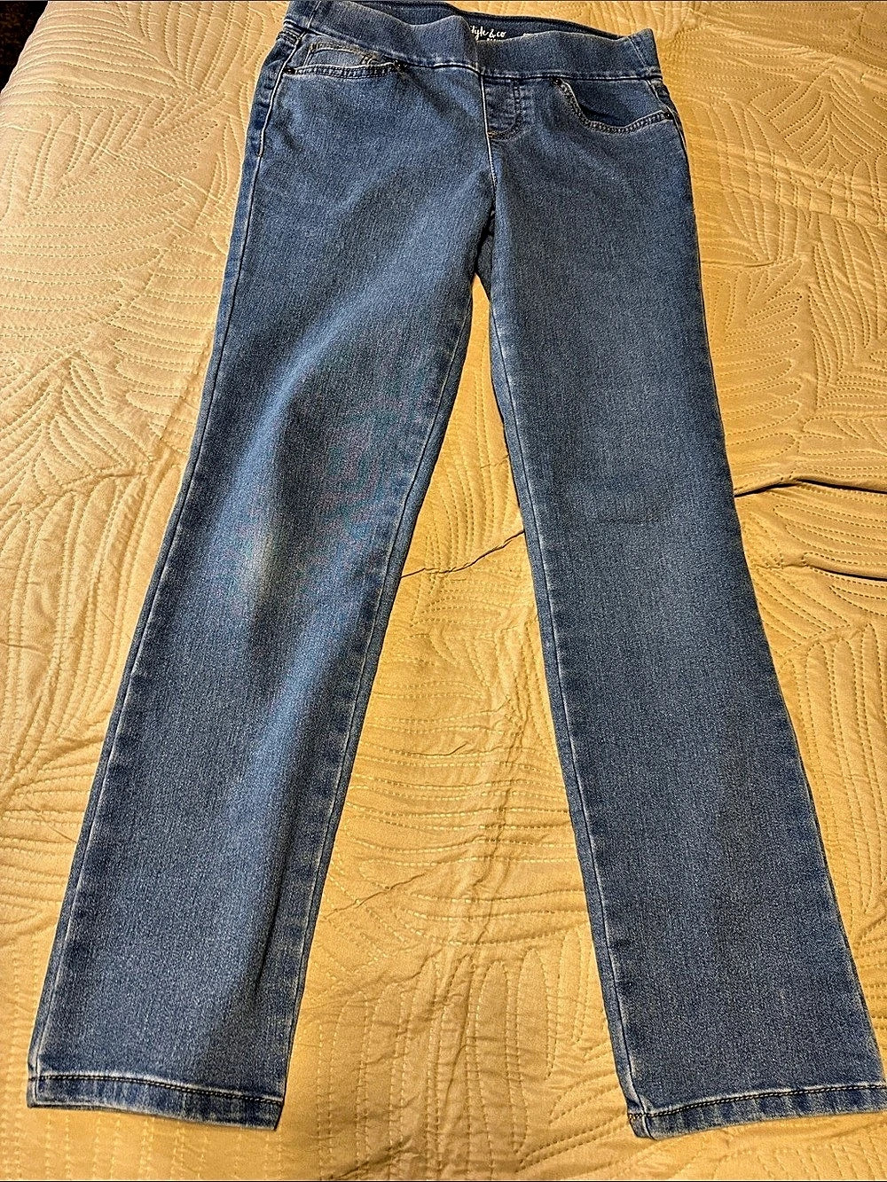 Style&Co Straight Leg Blue Jeans Like New